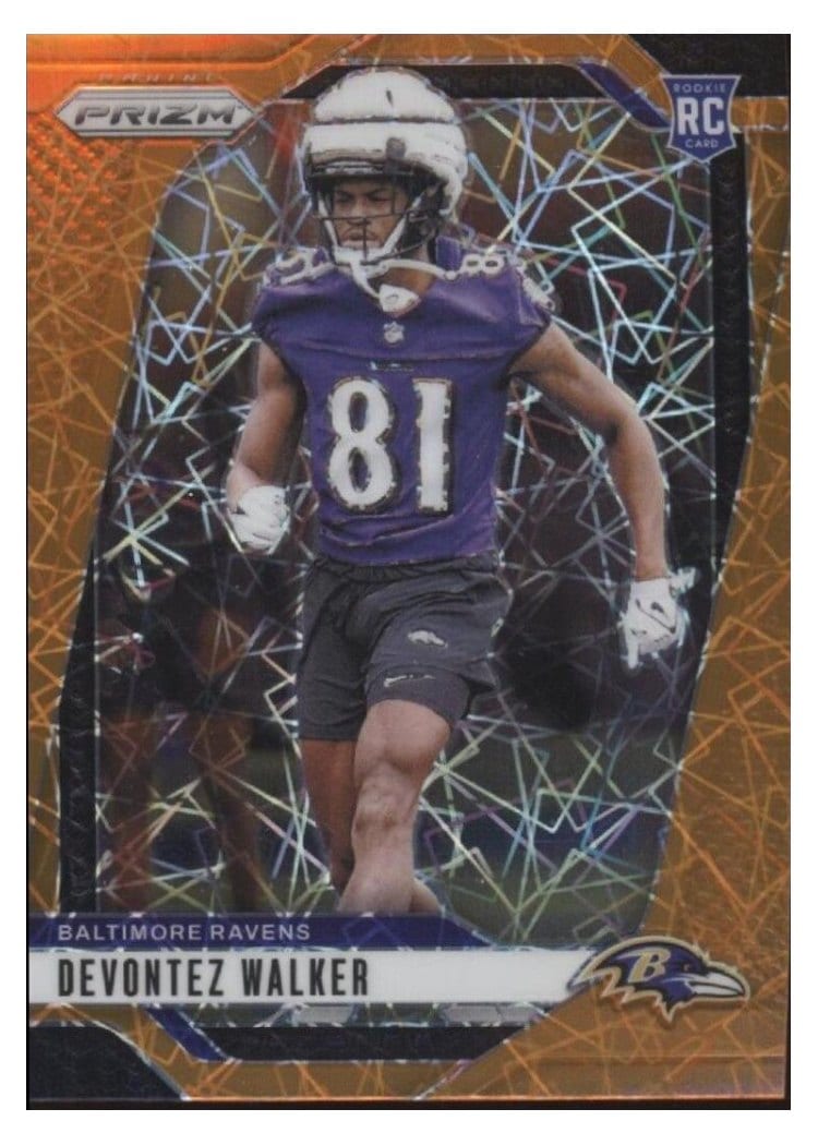 2024 Panini Prizm Base Set Devontez Walker #328 card
