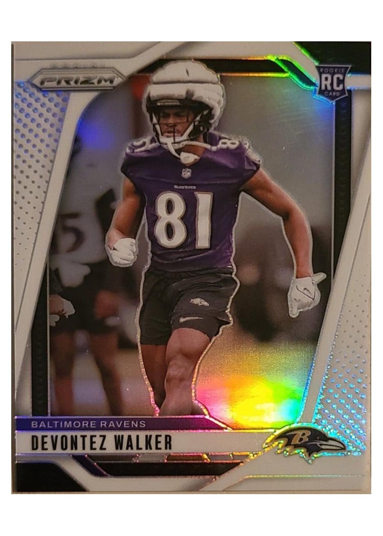 2024 Panini Prizm Base Set Devontez Walker #328 card