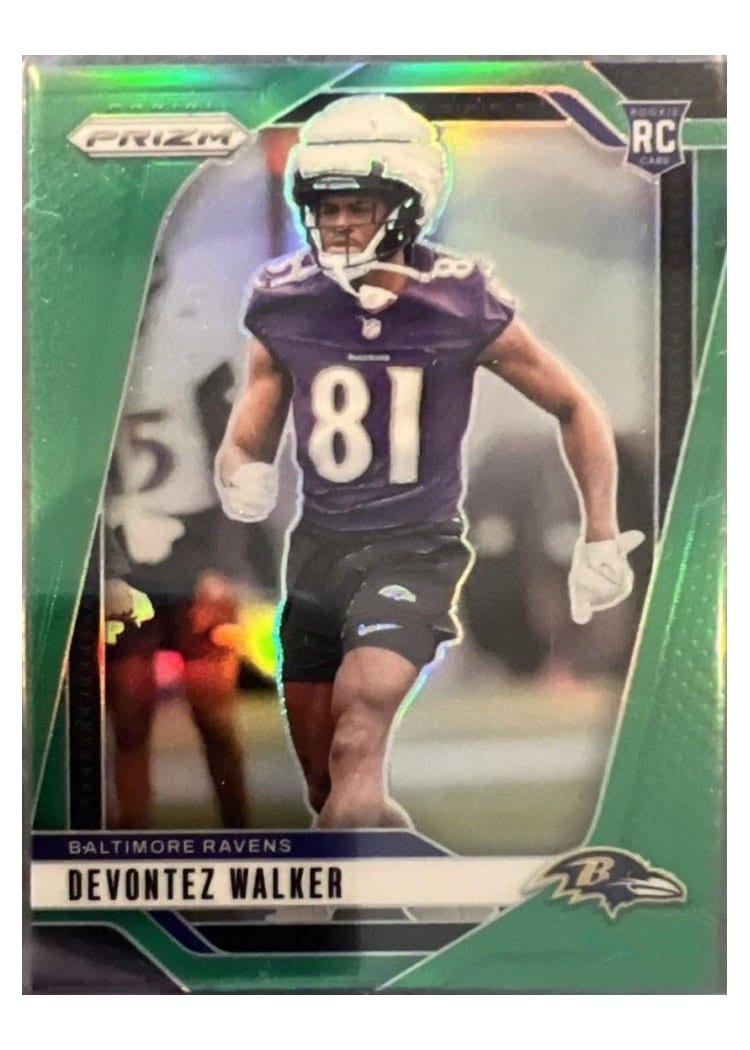 2024 Panini Prizm Base Set Devontez Walker #328 card