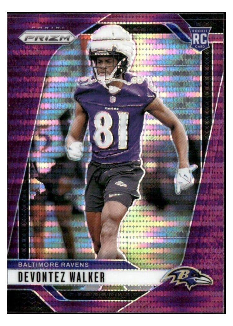 2024 Panini Prizm Base Set Devontez Walker #328 card