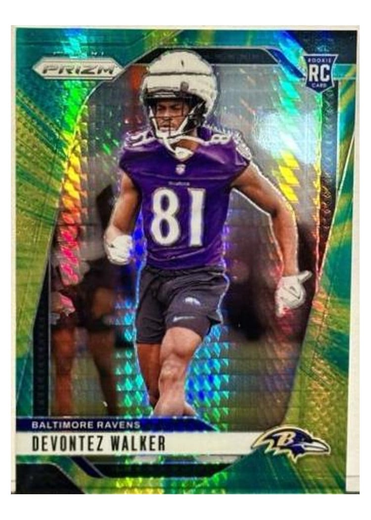 2024 Panini Prizm Base Set Devontez Walker #328 card