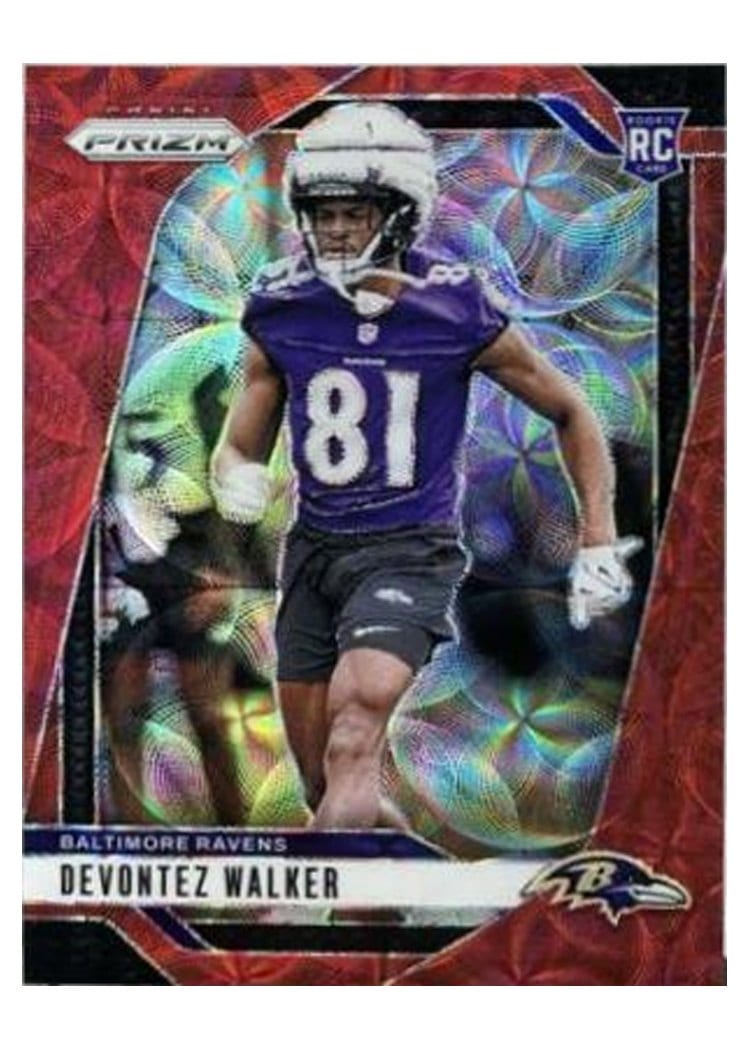 2024 Panini Prizm Base Set Devontez Walker #328 card