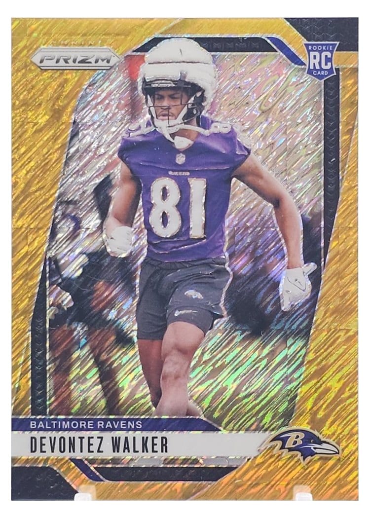 2024 Panini Prizm Base Set Devontez Walker #328 card