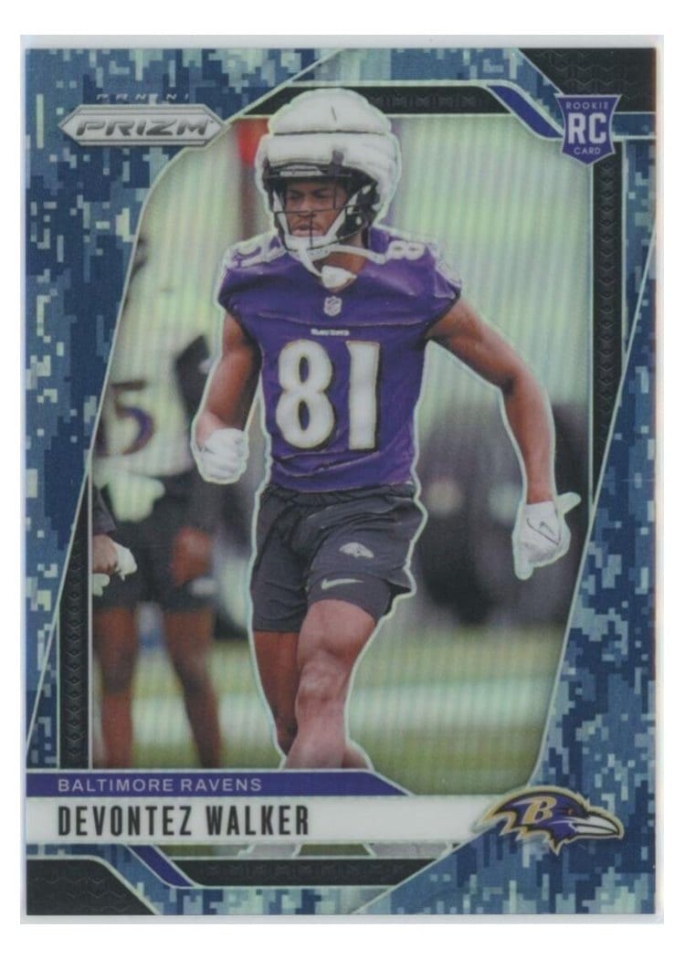 2024 Panini Prizm Base Set Devontez Walker #328 card