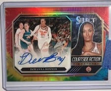 2024 Panini Select WNBA Courtside Action Signatures DeWanna Bonner #CSA-DWB card