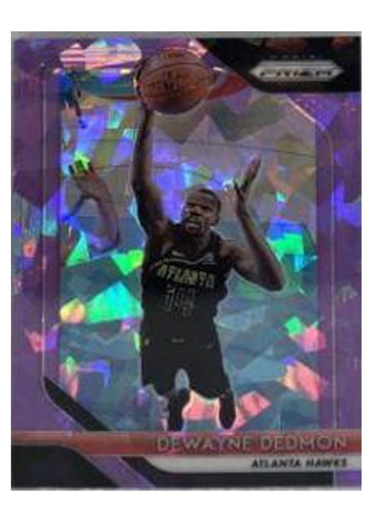 2018-19 Panini Prizm Base Set Dewayne Dedmon Purple Ice Prizm #58 card