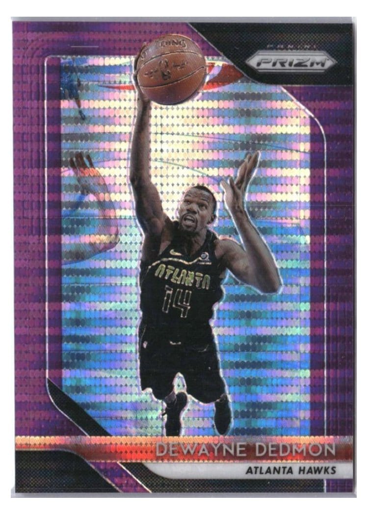 2018-19 Panini Prizm Base Set Dewayne Dedmon #58 card