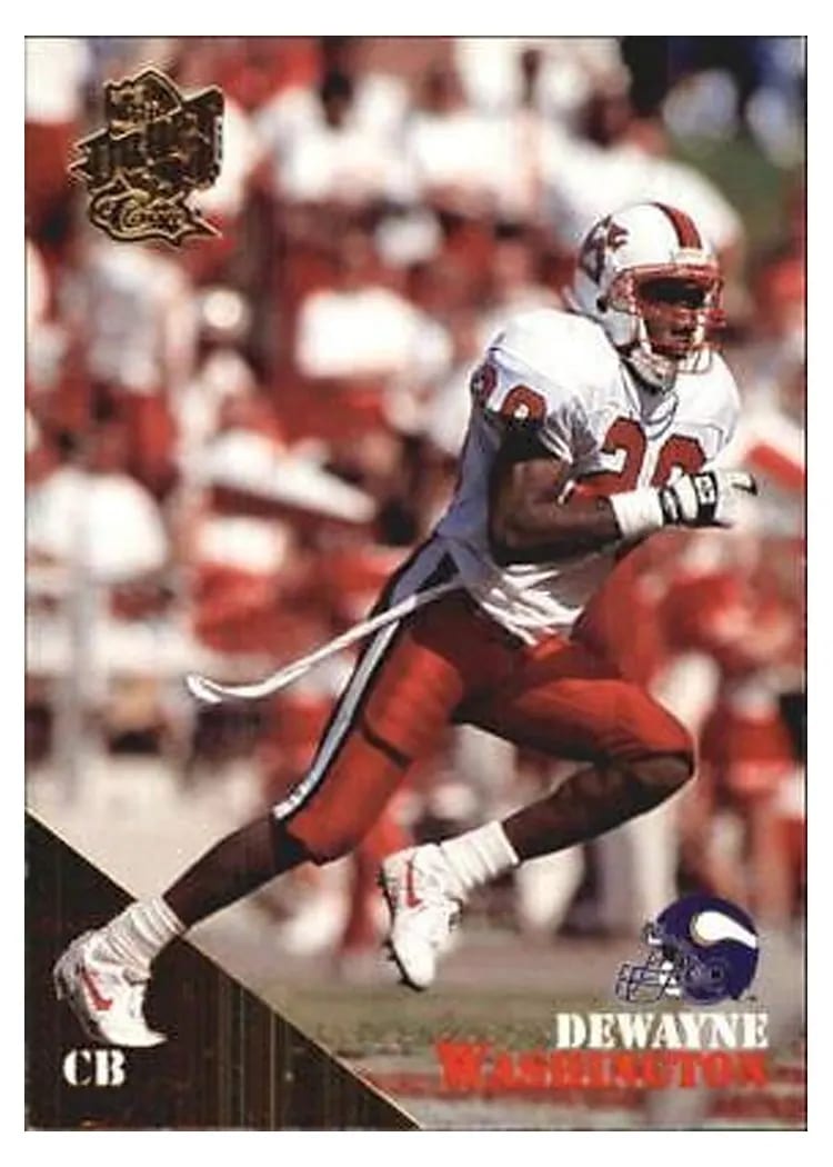 1994 Classic Dewayne Washington Gold #41 card
