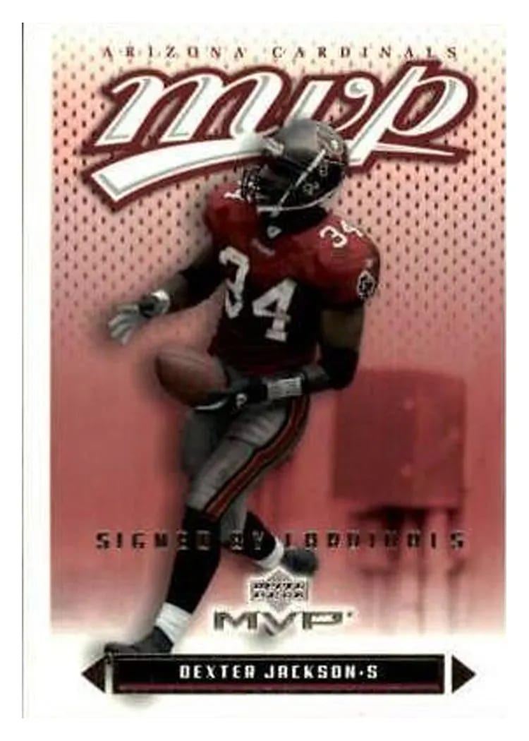 2003 Upper Deck MVP Dexter Jackson #2 card