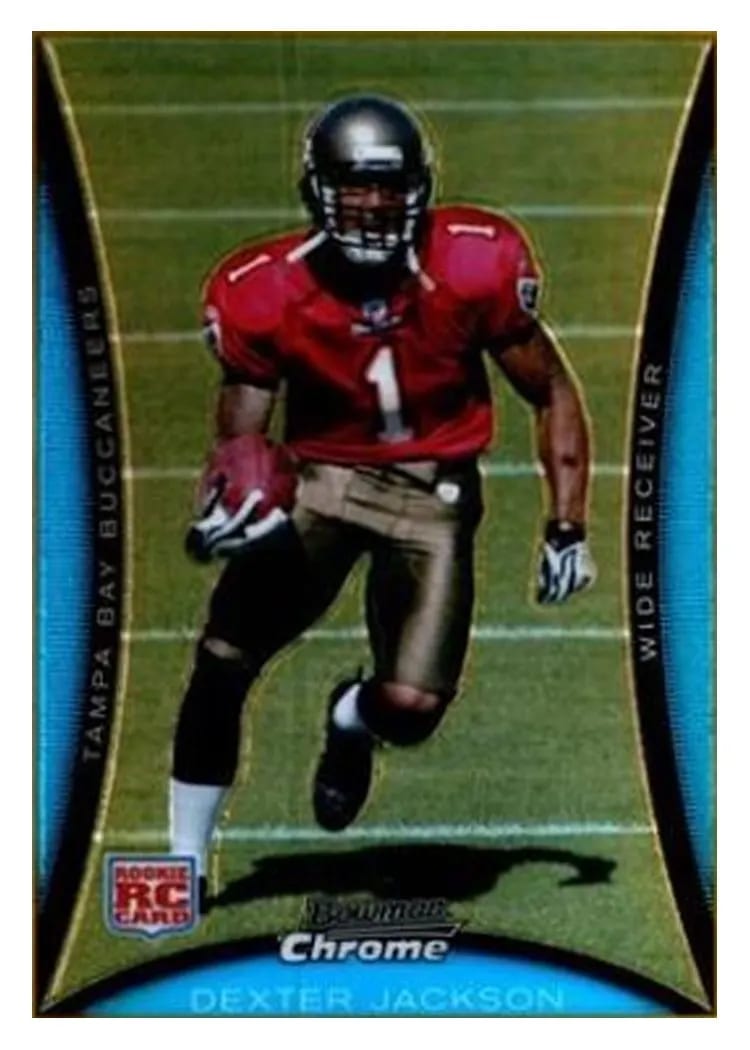 2008 Bowman Chrome Dexter Jackson #BC85 card