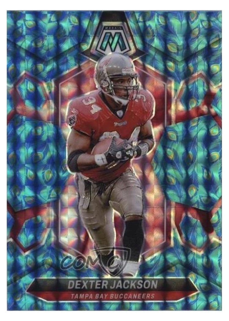 2024 Panini Mosaic Base Set Dexter Jackson Peacock Choice #229 card