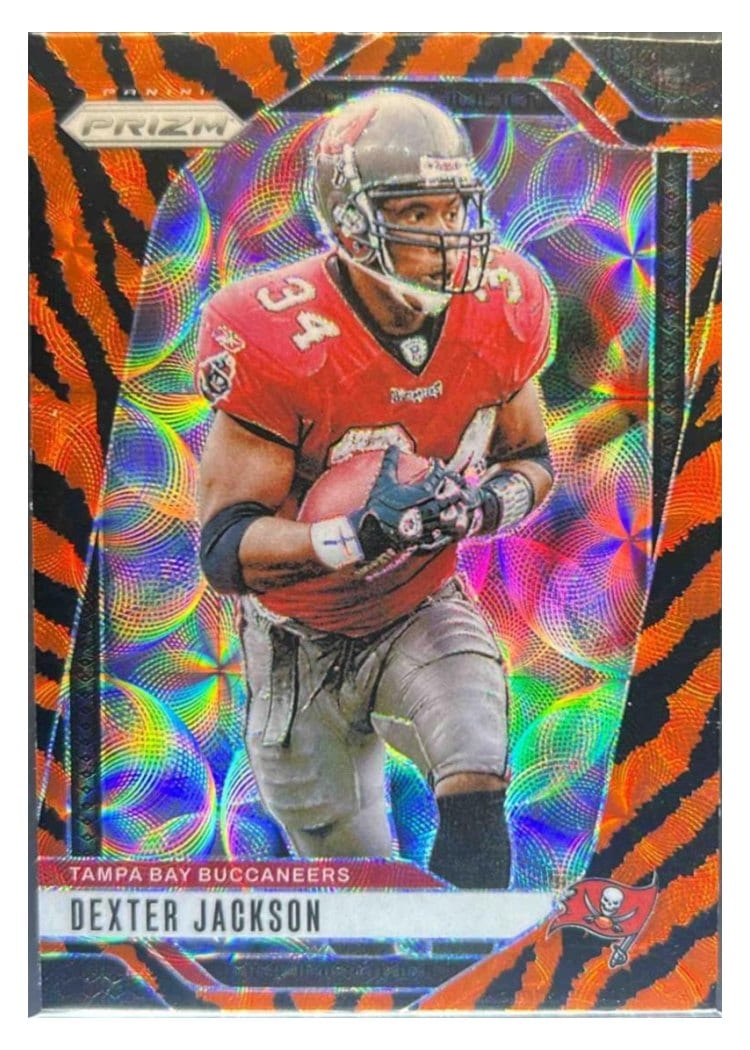 2024 Panini Prizm Base Set Dexter Jackson Choice Tiger Stripe #276 card