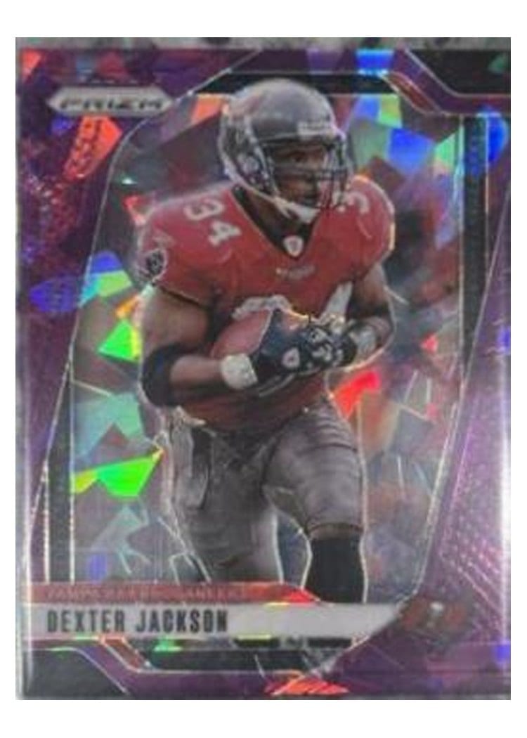 2024 Panini Prizm Base Set Dexter Jackson Purple Ice #276 card