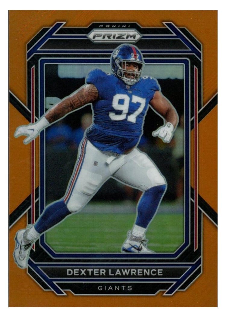 2022 Panini Prizm Base Set Dexter Lawrence #219 card