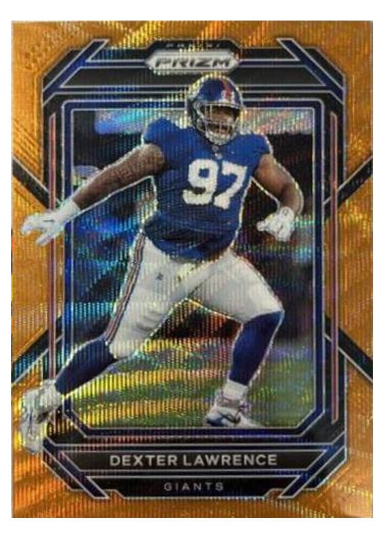 2022 Panini Prizm Base Set Dexter Lawrence #219 card