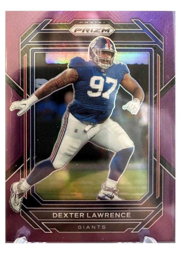 2022 Panini Prizm Base Set Dexter Lawrence #219 card