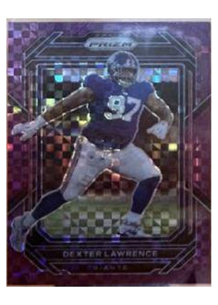 2022 Panini Prizm Base Set Dexter Lawrence #219 card