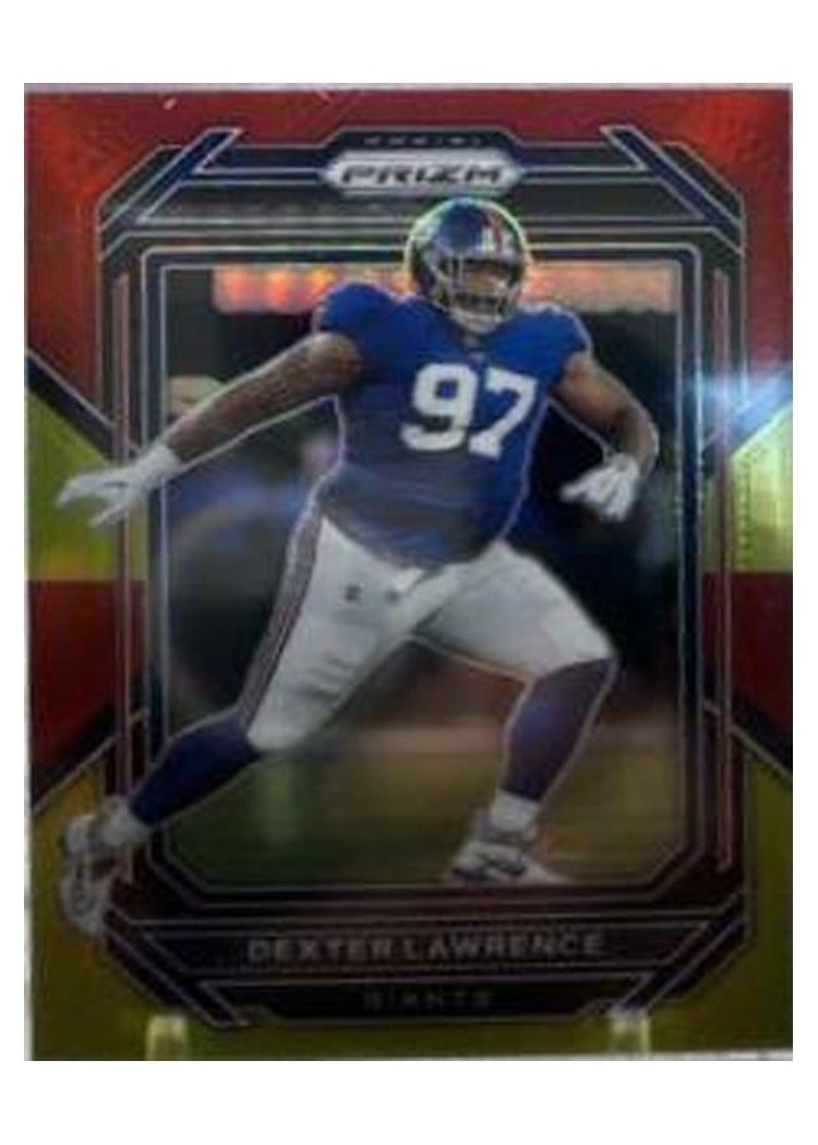 2022 Panini Prizm Base Set Dexter Lawrence #219 card