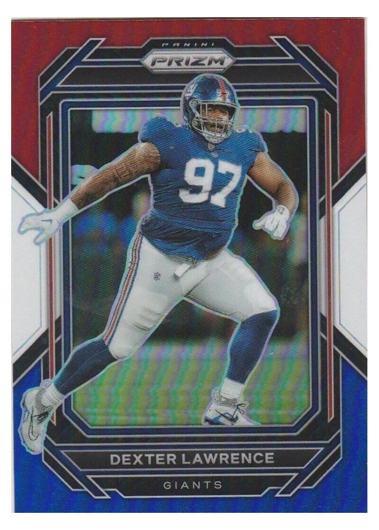 2022 Panini Prizm Base Set Dexter Lawrence #219 card