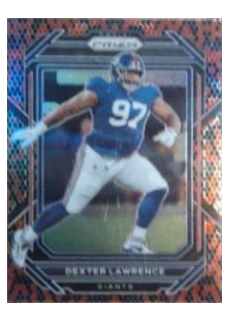 2022 Panini Prizm Base Set Dexter Lawrence #219 card