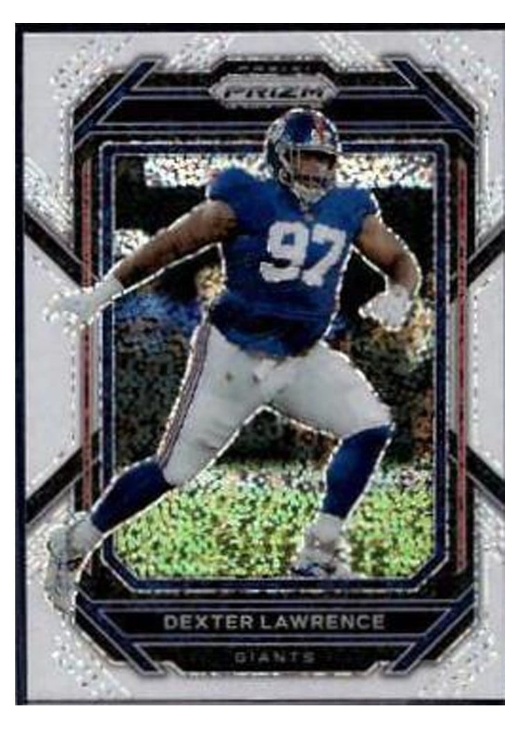 2022 Panini Prizm Base Set Dexter Lawrence #219 card
