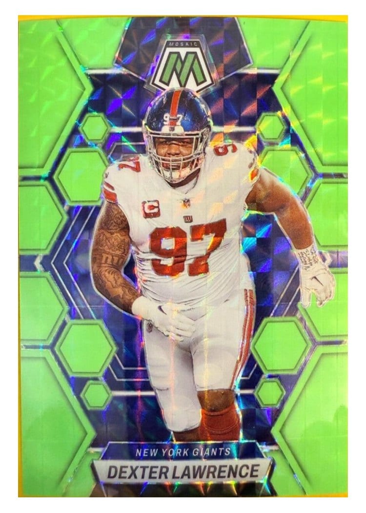 2023 Panini Mosaic Base Set Dexter Lawrence #178 card