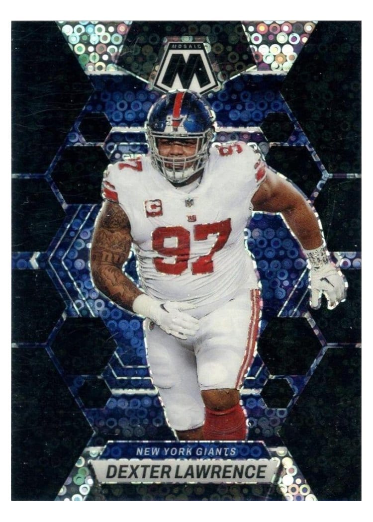 2023 Panini Mosaic Base Set Dexter Lawrence #178 card