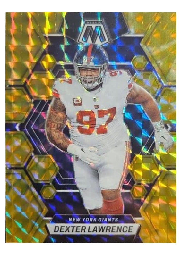 2023 Panini Mosaic Base Set Dexter Lawrence #178 card