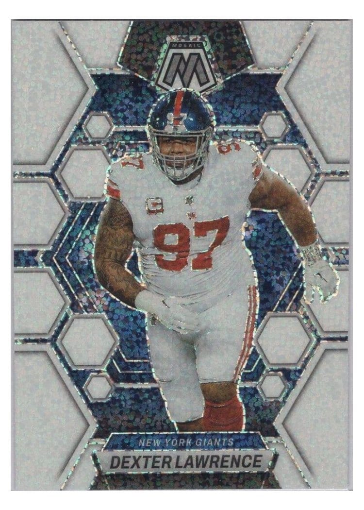 2023 Panini Mosaic Base Set Dexter Lawrence #178 card