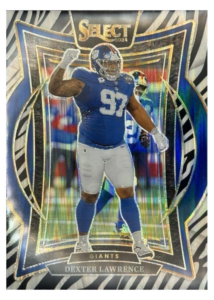 2024 Panini Select Base Set Dexter Lawrence #52 card