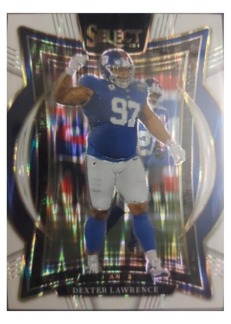 2024 Panini Select Base Set Dexter Lawrence #52 card