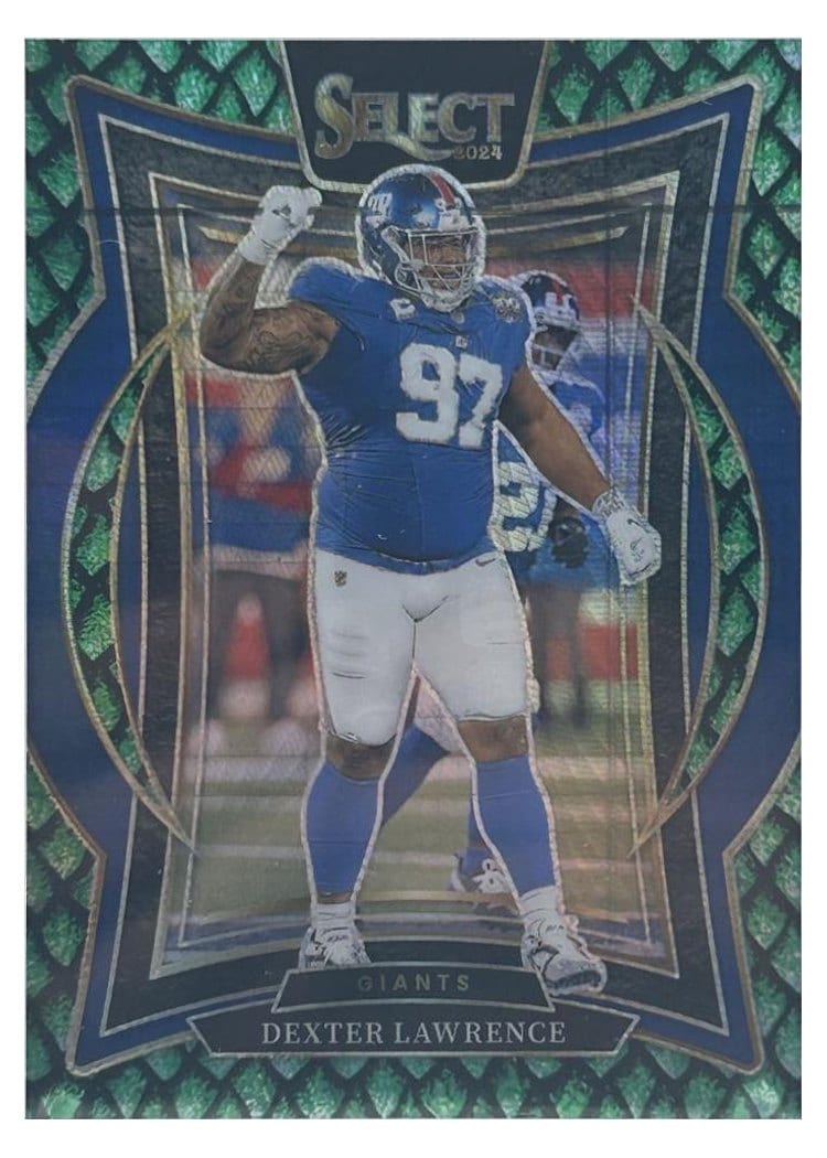2024 Panini Select Base Set Dexter Lawrence #52 card