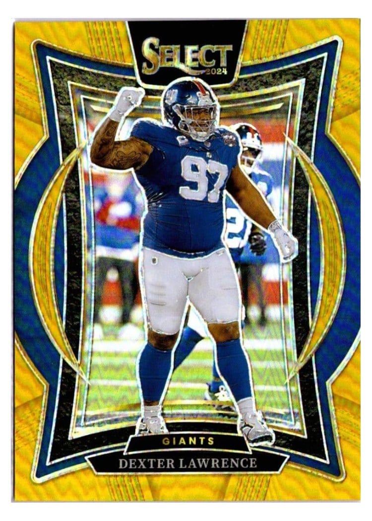 2024 Panini Select Base Set Dexter Lawrence #52 card