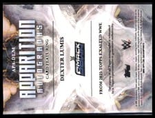 2025 Topps Exalted WWE Wrestling Apparition Autographs Dexter Lumis #APA-DLM card