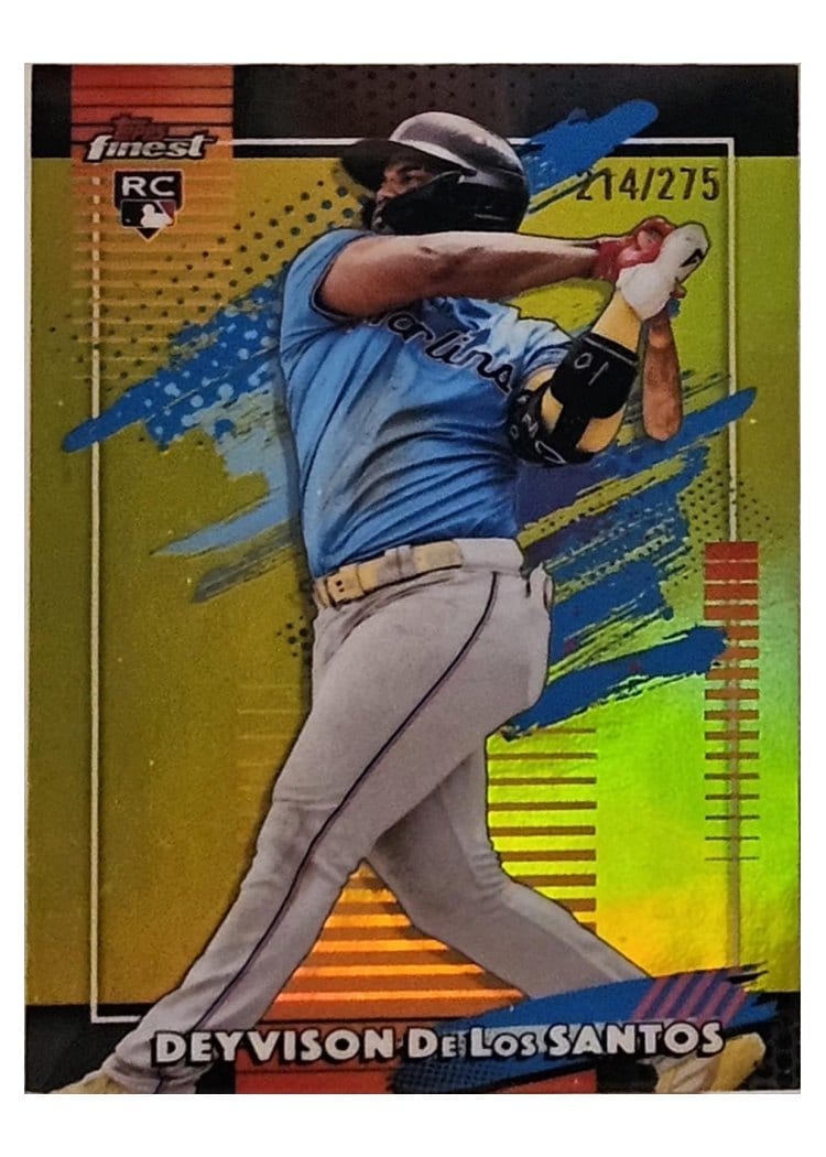 2026 Topps Finest Deyvison De Los Santos #135 card