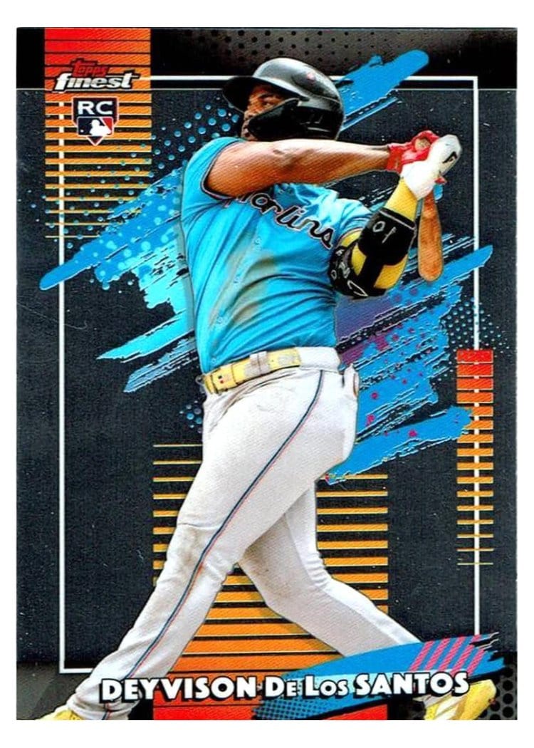 2026 Topps Finest Deyvison De Los Santos #135 card