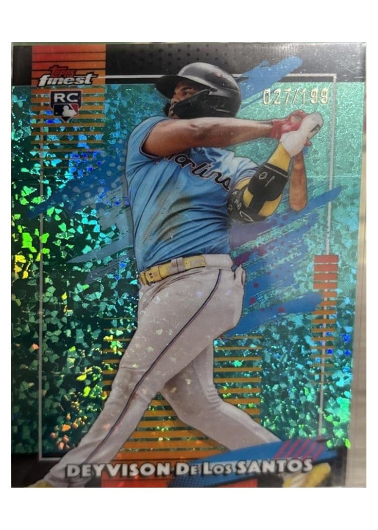 2026 Topps Finest Deyvison De Los Santos #135 card