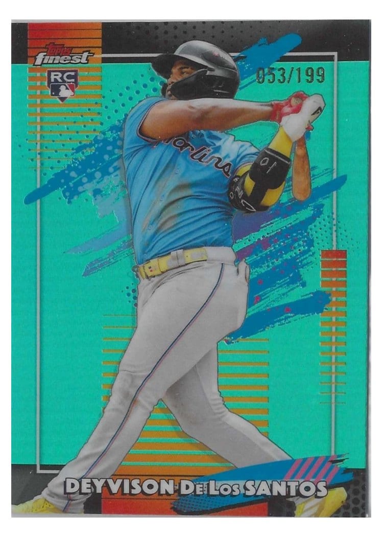 2026 Topps Finest Deyvison De Los Santos #135 card