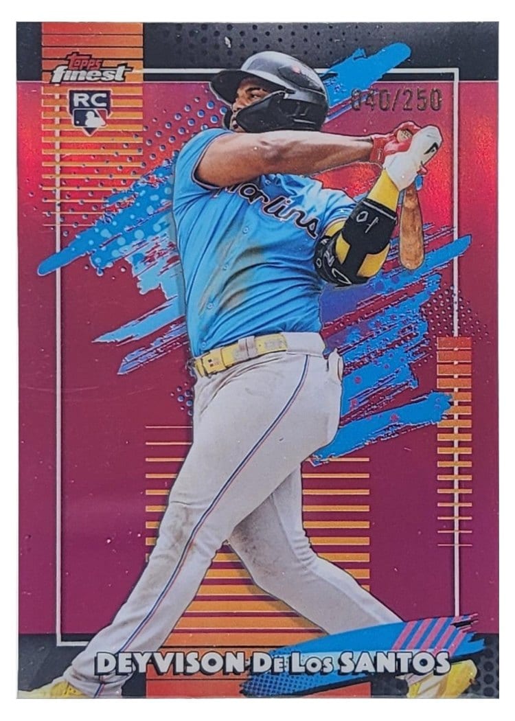 2026 Topps Finest Deyvison De Los Santos #135 card