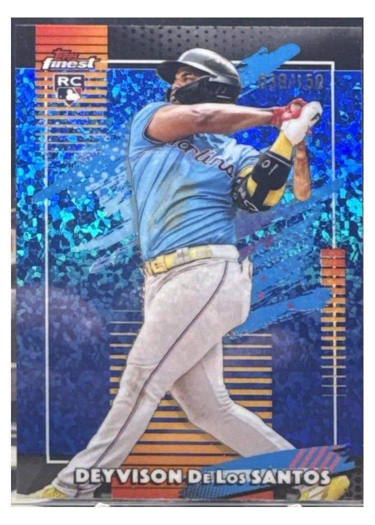 2026 Topps Finest Deyvison De Los Santos #135 card