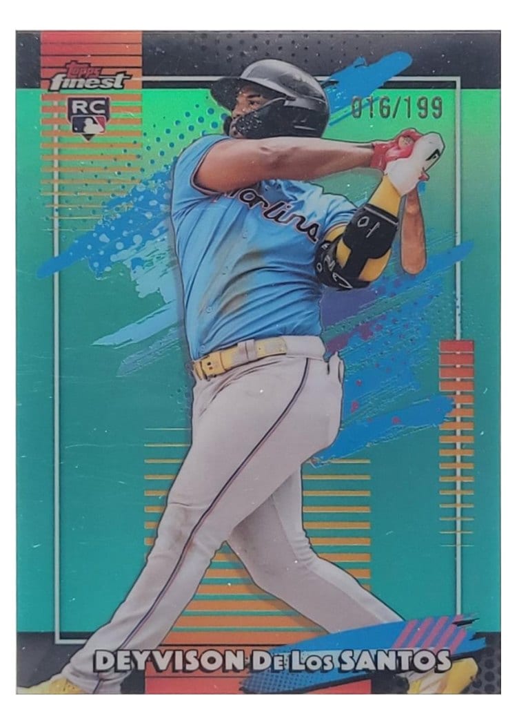 2026 Topps Finest Deyvison De Los Santos #135 card