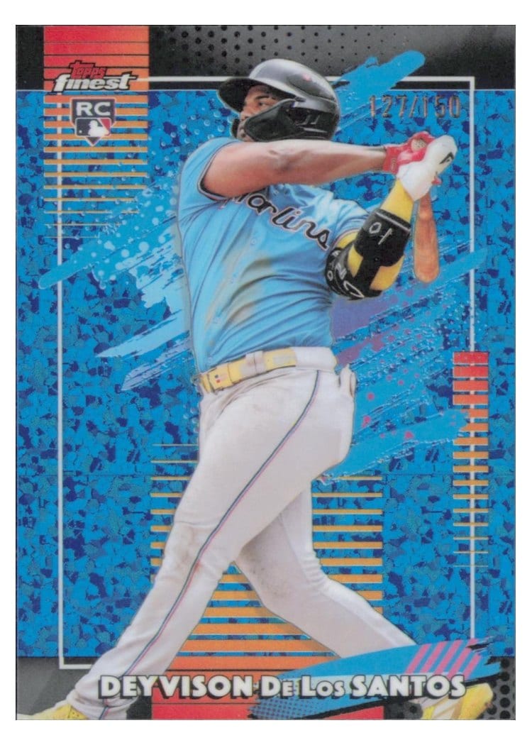 2026 Topps Finest Deyvison De Los Santos #135 card