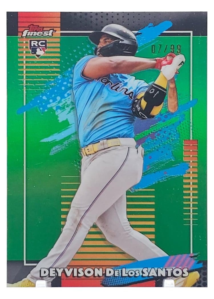 2026 Topps Finest Deyvison De Los Santos #135 card