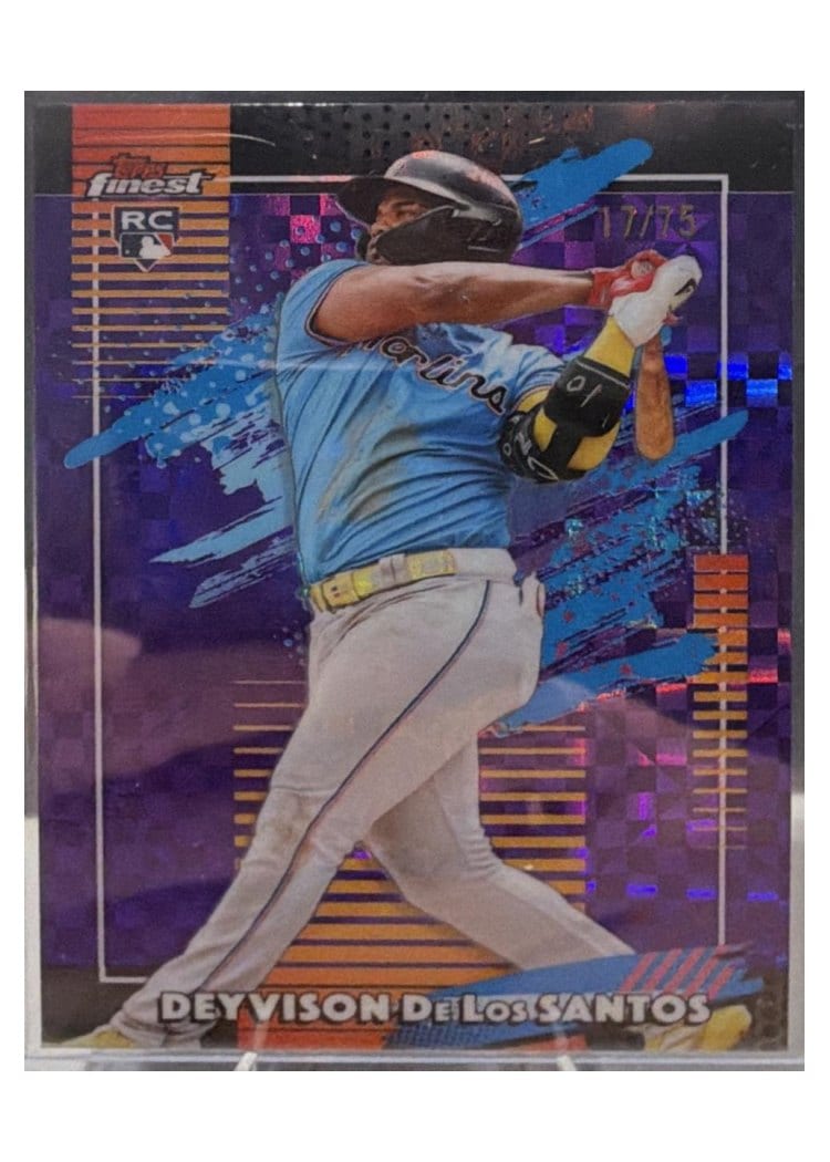 2026 Topps Finest Deyvison De Los Santos #135 card
