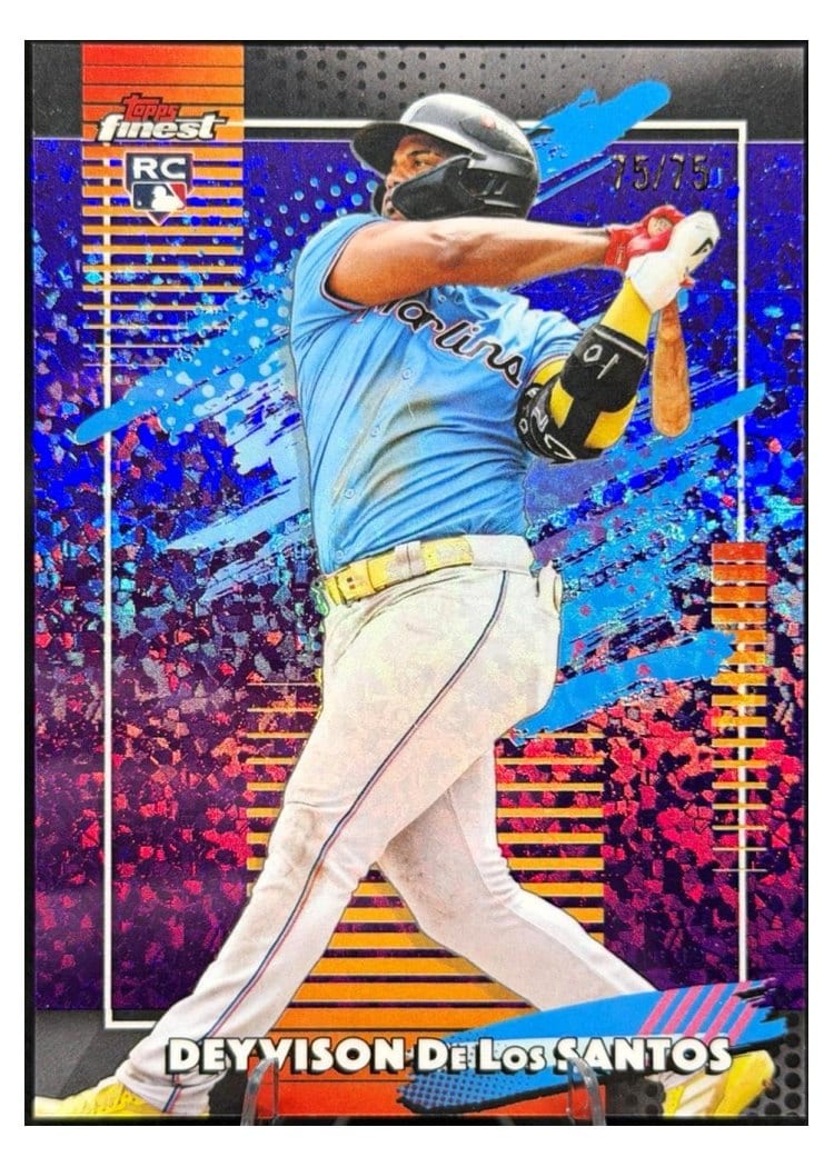 2026 Topps Finest Deyvison De Los Santos #135 card