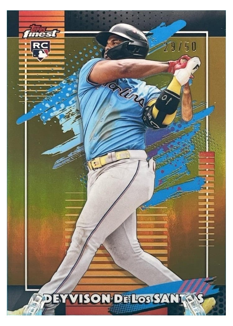 2026 Topps Finest Deyvison De Los Santos #135 card