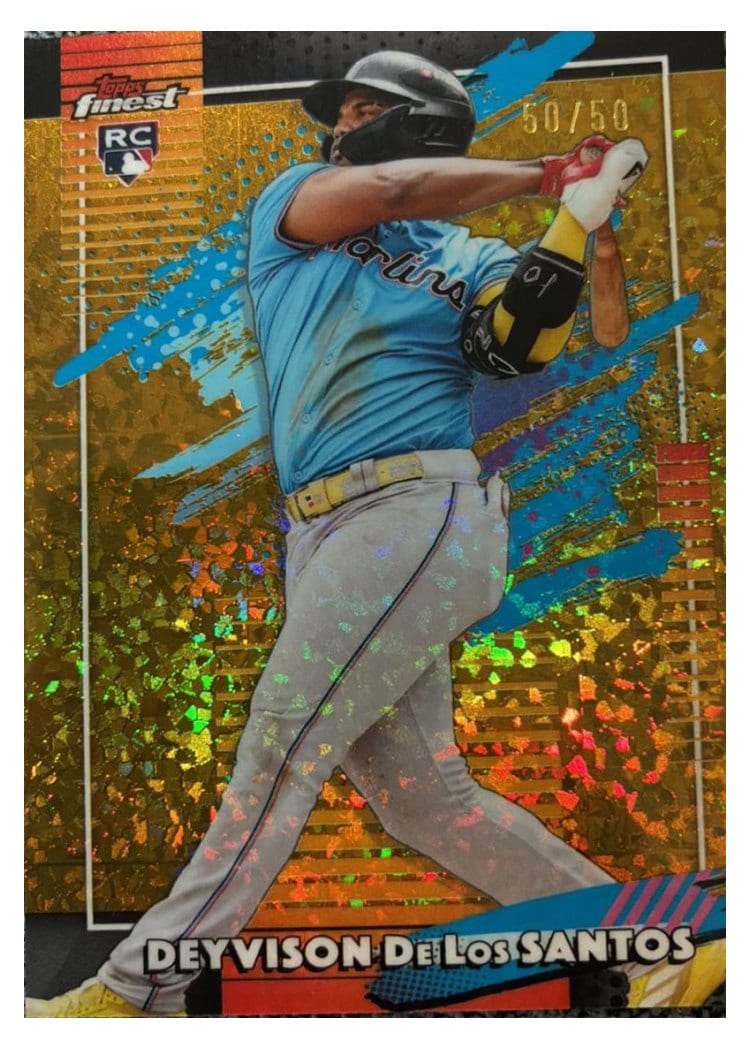 2026 Topps Finest Deyvison De Los Santos #135 card