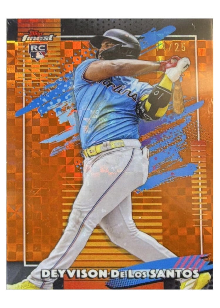2026 Topps Finest Deyvison De Los Santos #135 card