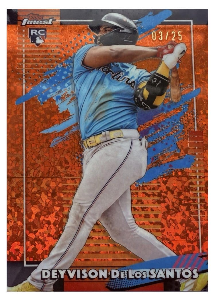 2026 Topps Finest Deyvison De Los Santos #135 card