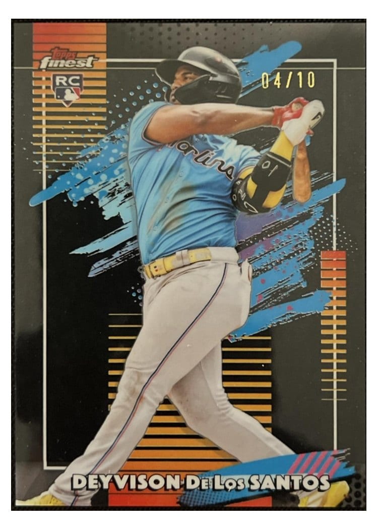 2026 Topps Finest Deyvison De Los Santos #135 card